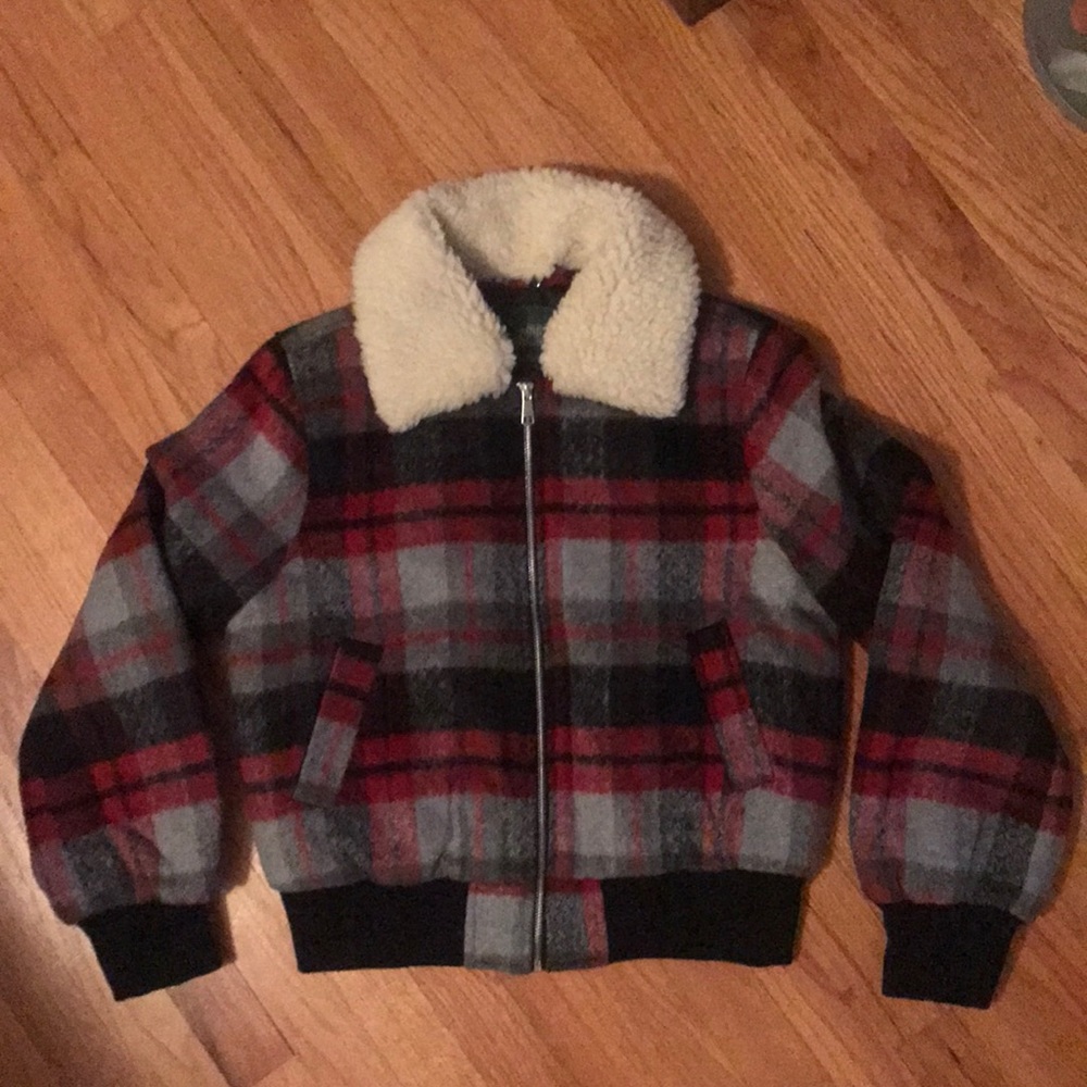 NWT Plaid Winter Jacket
